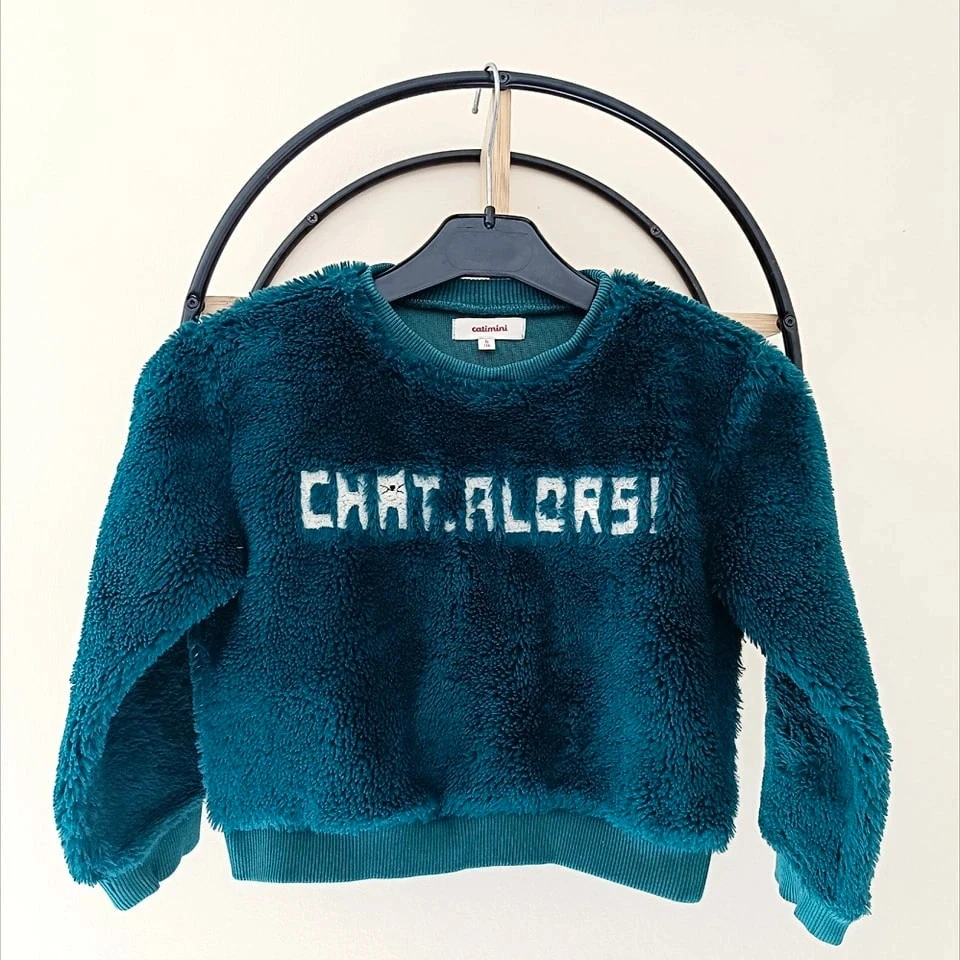 6 ans pull tout doux catimini